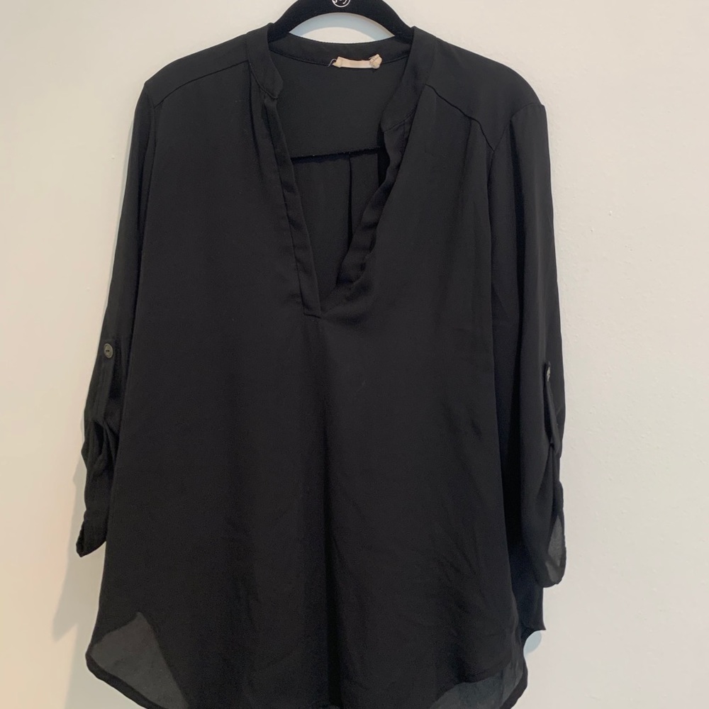 Black Lush Blouse
